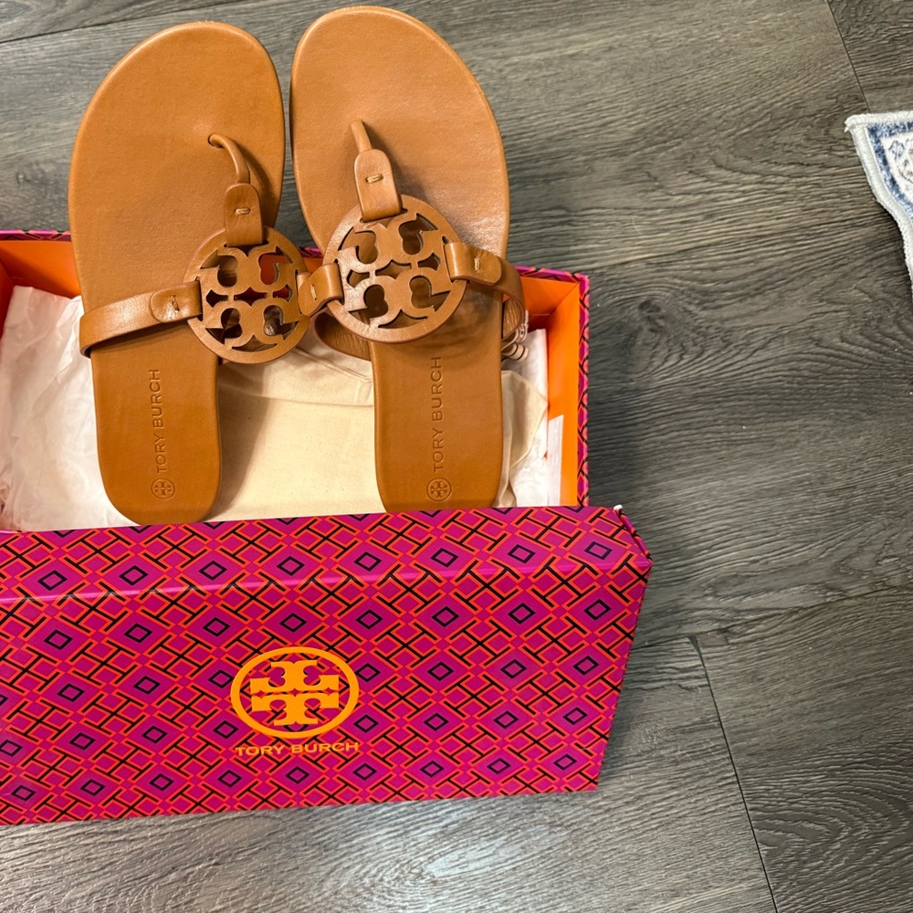 Tory Burch Pink and Orange Patterned Box